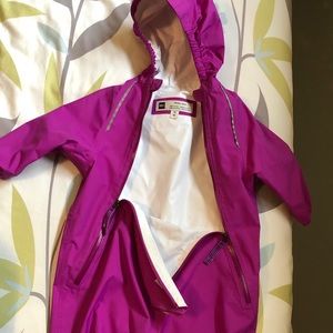 Baby outdoor waterproof one piece